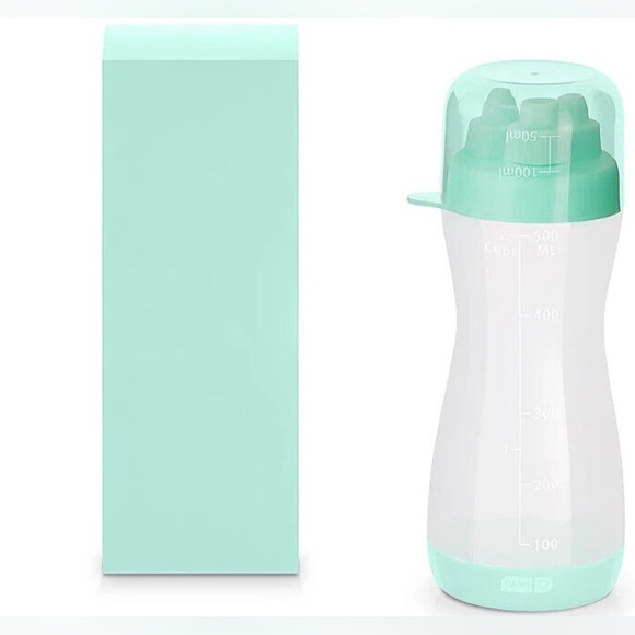 NWT 3 pc. Set Dash Batter Bottle for Precise Waffle Making, Pancake Art, 2 Cups - Picture 7 of 8